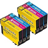 Gilimedia 603XL Ersatz für Epson 603 XL 603XL Druckerpatronen Multipack für Epson Expression Home XP-3100 XP-3105 XP-4100 XP-2100 XP-2105 XP-4105 Workforce WF-2830DWF WF-2835DWF WF-2810DWF WF-2850DWF