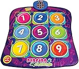 Digitale Tanzmatte-Dancing Challenge Playmat-Kleinkindspielzeug Baby Musical Spiel Teppichmatte Musikinstrument Spielzeug Touch Play Keyboard Gym Play M