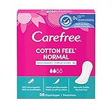 Carefree Slipeinlagen Cotton Frischeduft, Luftdurchlässige Slipeinlage Mit Baumwollextrakt (1 X 56 Einlagen)