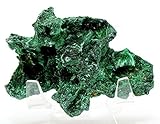 HQRP 7,1 cm 300ct Fasergrüner Malachit Spays/Nadeln Cluster Roher natürlicher Edelstein Kristall Mineralproben – Kong