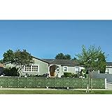 Künstliche Efeu Garten Sichtschutz Spalier-Panel, Künstlicher Efeu-Sichtschutz, Künstlicher Hecken-Zaun und Imitat-Efeu, Garten-Sichtschutz-Panel Weinblattdekoration, für den Außenbereich, G