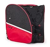 Sfr Skates Skate Backpack Tasche für Rollschuhe, Unisex, Schwarz (Black/Red), Einheitsgröß