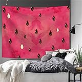 YYRAIN Nordic Polyester Druck Wandteppich Home Wandkunst Dekoration Stoff Schlafsaal Nachttisch Hintergrund Stoff Flur Wandbehang Multifunktionale Tischdecke 59x39Inch{W150xH100cm}