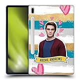 Head Case Designs Offizielle Riverdale Archie Andrews Grafiken Soft Gel Handyhülle Hülle kompatibel mit Samsung Galaxy Tab S7 FE