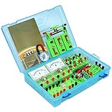 Fikujap Elektronik Schaltungen Set, Electric Circuit Kit Kids Lernspielzeug, Stromkreise Mit Motor Und Glühbirne, Elektrotechnik Experimentierkasten Für Kinder Physik L