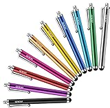 MEKO Eingabestift 10 Pack Stylus Pen Tablet Stifte Touch Pen für Smartphone Android iPhone iPad Huawei Samsung Galaxy S3 / S2 / Tab &Tab