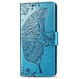 Snow Color iPhone 6S / iPhone 6 Hülle, Premium Leder Tasche Flip Wallet Case [Standfunktion] [Kartenfächern] PU-Leder Schutzhülle Brieftasche Handyhülle für Apple iPhone 6S / 6 - COSD010003 B