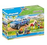 PLAYMOBIL Country 70518 Mobiler Hufschmied, Mit Lichteffekt, Ab 4 J