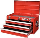 KS Tools 891.0003 Werkzeugtruhe mit 3 Schubladen-rot, L508xH255xB303