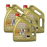 Motorenöl 5W-40 Edge Turbodiesel Titanium FST [3x 5 L] von Castrol (SET1535BC15L) Öl Schmierung Motorenö