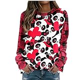 Damen T Shirts Sommer Leggings Damen WeißE Bluse Damen Lang Baumwolle Tshirt Damen Shirts Damen Kurzarm T Shirt Mit Giraffe Damen Shirt Tops Tshirt Mode Lang Shirt Bluse Damen Augennstern D