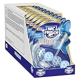 WC FRISCH DeLuxe Royal Orchid, WC-Reiniger und WC-Duftspüler, 10er Pack (10 x 1 Stück), das erste Parfüm für die T