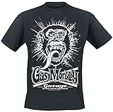 Gas Monkey Garage Explosion Männer T-Shirt schwarz XL 100% Baumwolle Fan-Merch, Rockabilly, TV-S