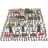 Militärfiguren Set - Spielzeugsoldaten | Mini Armee Figuren Militärteile | Army Soldaten Figuren Zubehör Verteidigungseinheitsspielset | Militärsoldat Granatentank Flugzeug Kinderspielzeug
