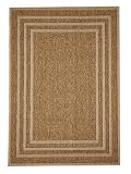 In- und Outdoor-Teppich Balkon / Wohnzimmer Natural Plain Sisal-Optik 160 x 230