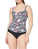 s.Oliver Damen Tankini, Mehrfarbig (Blumendruck Mit Streifen 2099), 38 (38D)