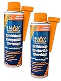 INOX® Dieselpartikelfilter-Reiniger Additiv, 2 x 250ml - Hochleistungs-Kraftstoffzusatz für alle Dieselmotoren, Reinigung während des Fahrbetrieb