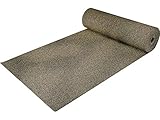 Trittschalldämmung METERWARE 1m Breite x 2mm Stärke Dämmunterlage Gummi-Korkunterlag