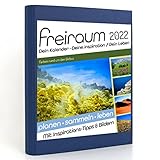 Freiraum-Kalender classic | Farben rund um den Globus, Buchkalender 2022, Organizer (15 Monate) mit Inspirations-Tipps und Bildern, DIN A5