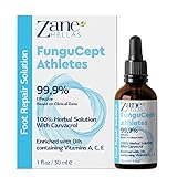 Zane Hellas FunguCept Athlete’s Repair Solution.100% natürlich. Hilft bei Jucken, Brennen, Rissbildung, Schuppenbildung.Ideal für alle die regelmäßig Sport treiben (Laufen, Radfahren usw.)1oz-30