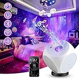 Sternenhimmel Projektor, Joycabin Galaxy Projektor Nachtlicht, weißes Rauschen & Timer & Bluetooth, Ferngesteuertes Nachtlicht, für Erwachsene Kinder Geschenk Schlafzimmer Party
