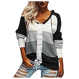 schwimm Oberteil Damen Damen blusen elegant festlich Baseball Shirt Damen Bluse braun Norweger Pullover Baseball Shirt Damen Pullover Damen floryday Pullover weihnachzspulli D