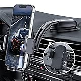 ACEFAST Handyhalterung Auto, 3 in 1 Lüftung & Saugnapf KFZ Handyhalter 360° Drehung Handy Halterung Auto Kompatibel mit iPhone Samsung Huawei Xiaomi Google LG