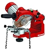 Einhell Sägekettenschärfgerät GC-CS 235 E (235 W, 3.000 1/min, Kettenspannvorr., Schleifscheibe, Beleuchtung, schwenkb. Schleifkopf, Tiefenbegrenzung)