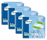 Tena Pants Super mittelgroß (M) Schutzhosen für starke Blasenschwäche / Inkontinenz - atmungsaktiv, sehr diskret und doppelter Auslaufschutz - Vorteilspack 4er Pack (4 x 12 Stück)