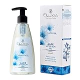 ELLUXIA Natürliche kühlende Feuchtigkeitspflege Aloe After-Sun-Gel mit Aloe Vera, Vitamin E,