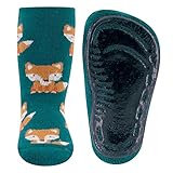 Ewers Fuchs Stoppersocken SoftStep, Antirutschsohle für Mädchen und Jungen, MADE IN GERMANY, Kindersocken, Anti-Rutsch, ABS