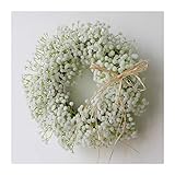 YNGJUEN Artificial Frühjahr/Sommer Garland Weiß Kirschblüten-Tür-Hintergrund Dekoration Home Decoration Series 30cm D