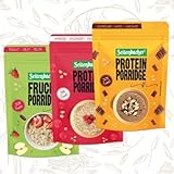 Testpaket Seitenbacher Protein Porridge Schokolade Himbeere Frucht Eiweiß C