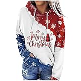 XTBFOOJ Bulls Pullover Jeans Kapuzenpullover Bunte jacken Mantel Sweater Coat t Shirt Running Langarmshirt Kapuzen Sweatshirt weise Bluse Damen Hoodie Strickjacke Oberteile Damen S