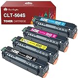 Toner Kingdom CLT-504S Kompatibel Tonerkartusche als Ersatz für Samsung CLT-P504C für Xpress C1860FW C1810W CLX-4195FW CLX-4195FN CLX-4195N CLX-4190 CLP-415NW (CLT-K504S C504S M504S Y504S, 4-Pack)