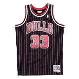 Mitchell & Ness NBA Chicago Bulls Scottie Pippen Trikot Herren schwarz/rot, XL
