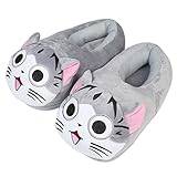 Inner Warm Winter Slipper - gemütlicher weicher Plüsch Lustige Comic Kitty und Dragon Slippers - für Erwachsene Kids Teens Warm Home Slipper - Dragon F