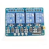 Spiele & Tech 5 V 4-Kanal Relais Modul Controller für Raspberry Arduino PI DSP AVR