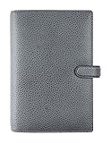 Filofax Terminplaner Organiser Leder Finsbury Personal in Slate Grey