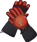 Tragbare batteriebetriebene Handschuhe mit Touchscreen, 3 Heiztemperaturen einstellbar, wasserdichte Thermo-Arthritis-Handschuhe (Größe XXX-Large) (klein)