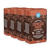 Amazon-Marke: Happy Belly Gemahlener Röstkaffee 'Espresso Forte' (4 x 250g)