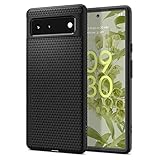 Spigen Liquid Air Hülle Kompatibel mit Google Pixel 6 -Schw