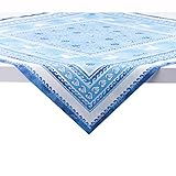 Sovie Home Linclass® Airlaid Tischdecke Seaside | Mitteldecke 80x80 cm stoffähnlich | edle Tischdeko Meer Muschel Koralle | b