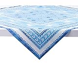 Sovie Home Linclass® Airlaid Tischdecke Seaside | Mitteldecke 80x80 cm stoffähnlich | edle Tischdeko Meer Muschel Koralle | b