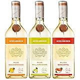 Schladerer Digestif Set - Die Feinen Milden - Tasting-Set mit Goldaprikose, Bergapfel & Williamsbirne - Obstler Set Obstbrände (3 x 700 ml)