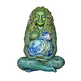 Millennial Gaia Statue Mutter Erde Göttin Statue Natur Göttin Figur PolyResin Mutter Erde Kunst Statuen, Zuhause Und Garten Dekorative Figur Geschenk (1 Stück)