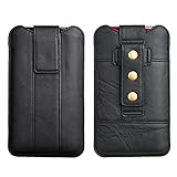 Premium-Leder-Handyholster mit verstellbarer Gürtelschlaufe für iPhone X, XS, 11 Pro, Herren-Holster, Handytasche, Halterung, Handy-H