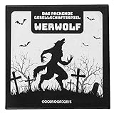 GOODS+GADGETS Original Werwolf Kartenspiel Deluxe Partyspiel mit Erweiterung - Werwölfe Rollenspiel Klassiker - 45 Karten Edition mit 30 verschiedenen Charakteren! DEUTSCHE V