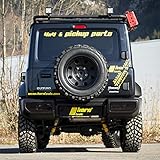 horntools Dachträger EL PORTADOR Suzuki Jimny GJ mit Fixer Reling Alu schwarz by Offroad 4x4 Dachzelt Zubehö