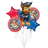 amscan 3911001 Paw Folienballon Bouquet, Bouquet: Paw Patrol 2018, k